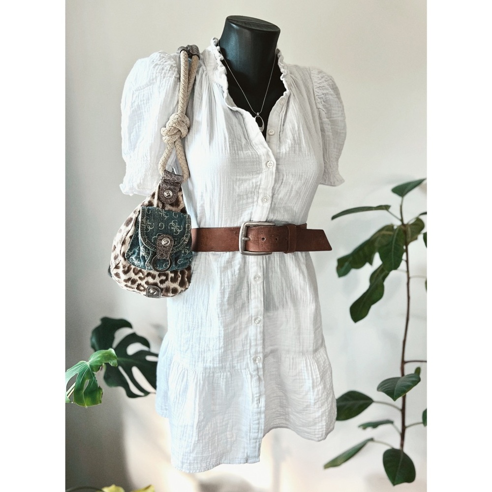 Vintage GAP | Linen Babydoll Dress